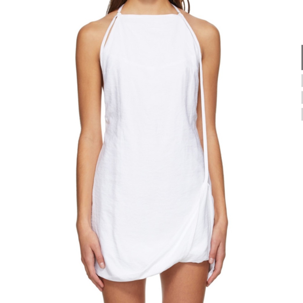JACQUEMUS White ‘La Robe Figuerolles’ Dress